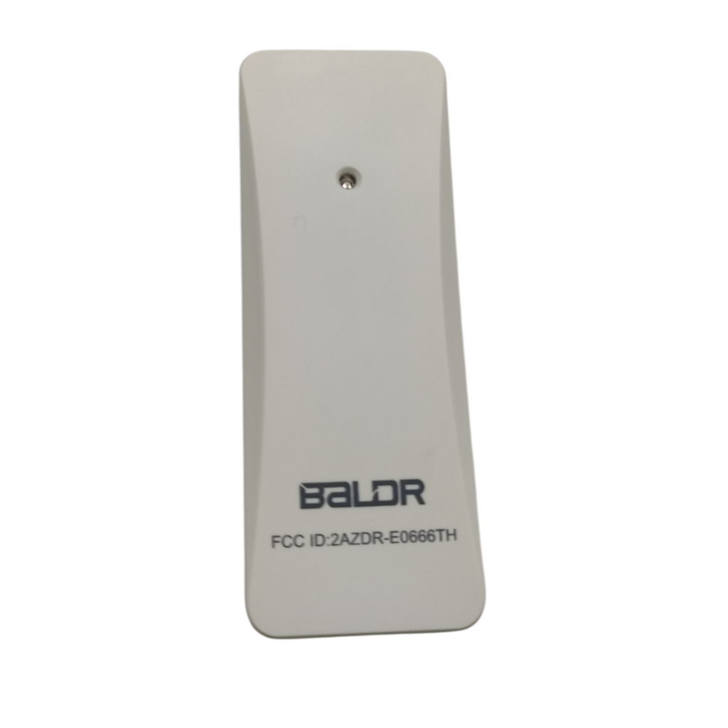 BALDR Funk-Wetterstation mit Außensensor, Farbdisplay, Thermometer, Hygrometer