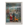 Konstsmide LED Wasserlaterne Weihnachtsmann Timer batteriebetrieben
