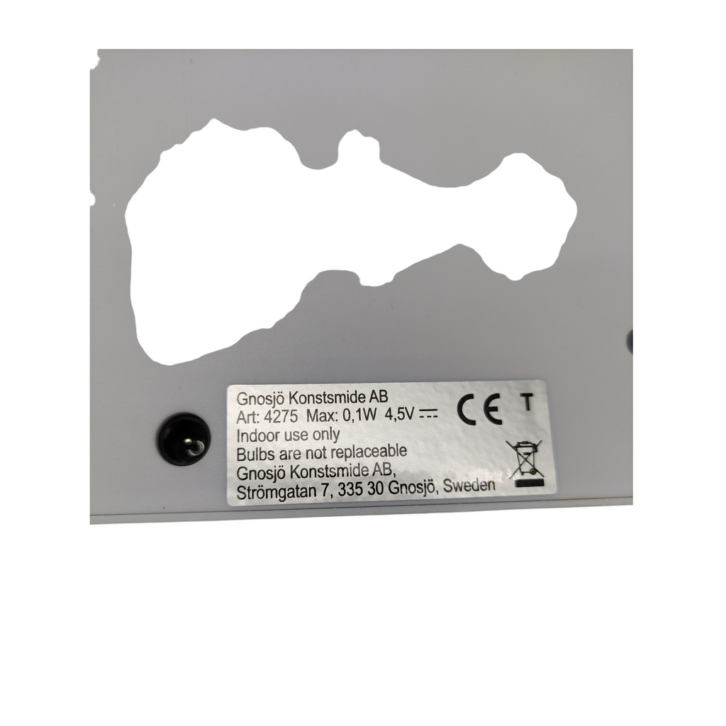 Konstsmide LED Wasserlaterne Weihnachtsmann Timer batteriebetrieben