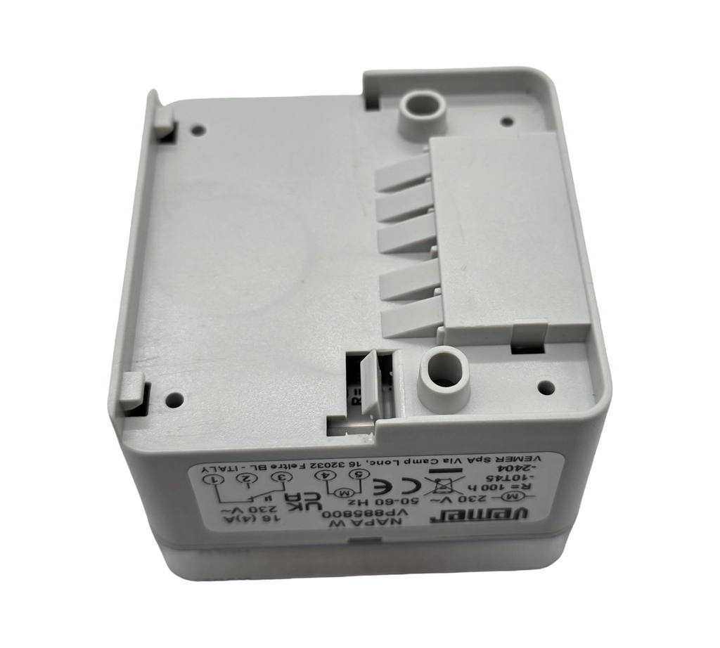 VEMER VP885800 Zeitschaltuhr Wochenprogramm DIN Schiene grau