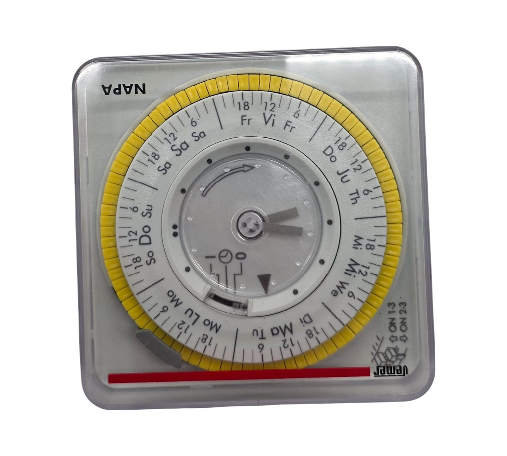 VEMER VP885800 Zeitschaltuhr Wochenprogramm DIN Schiene grau