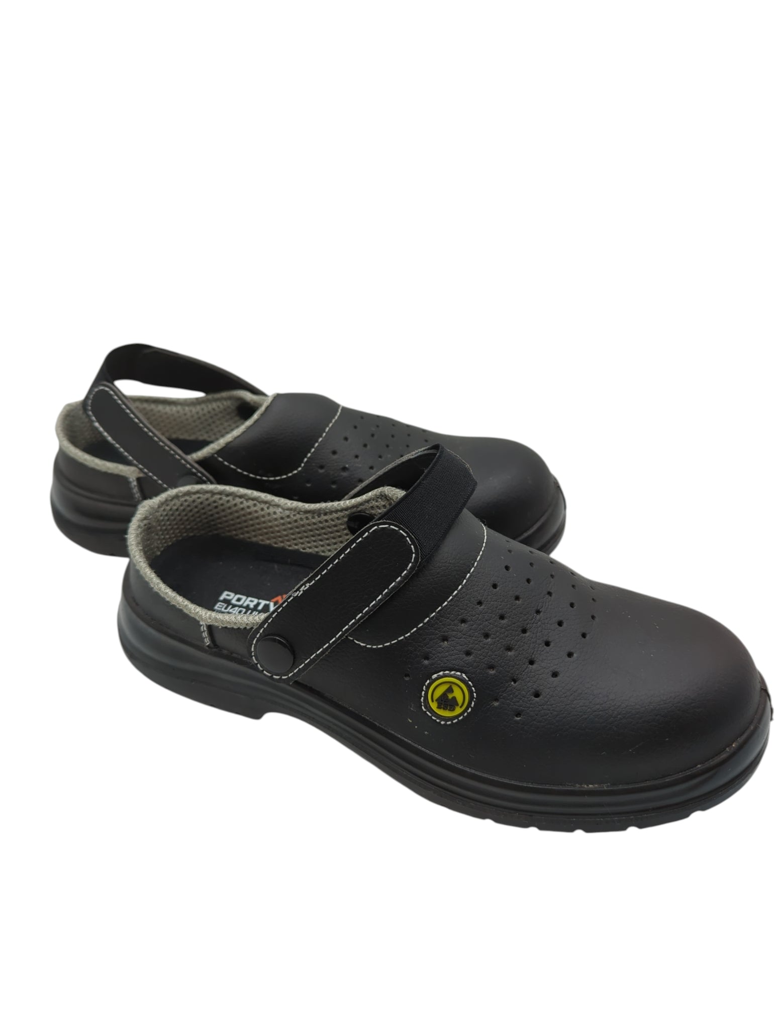Portwest FC03BKR40 Safety Sandal SB AE ESD Black 40