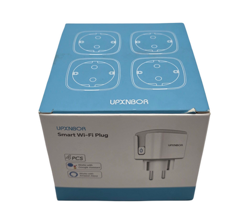 UPXNBOR Smart Plug WiFi 16A Power Monitoring Alexa Google