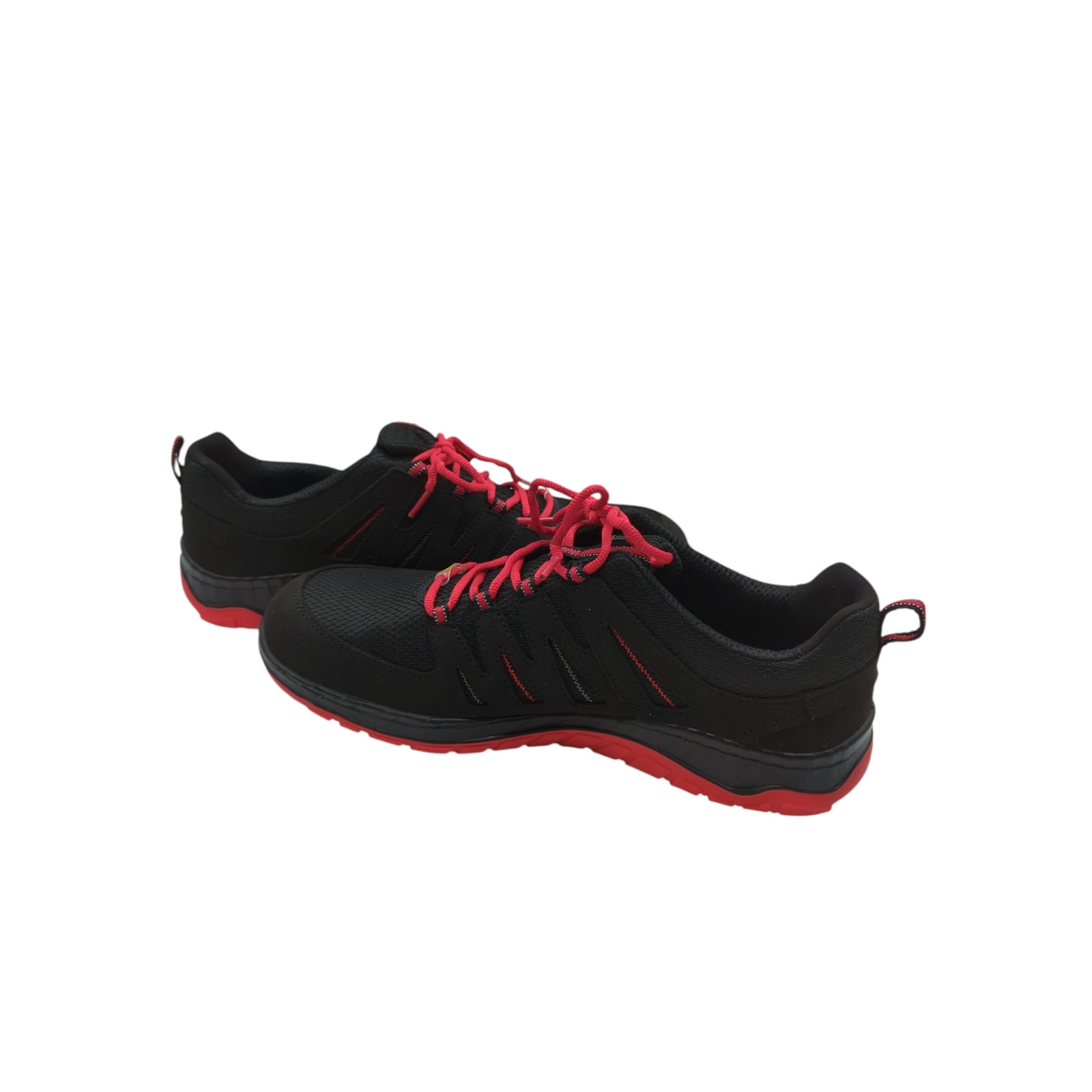 ELTEN Maddox Low ESD S3 Sicherheitsschuhe Schwarz Rot Größe 48