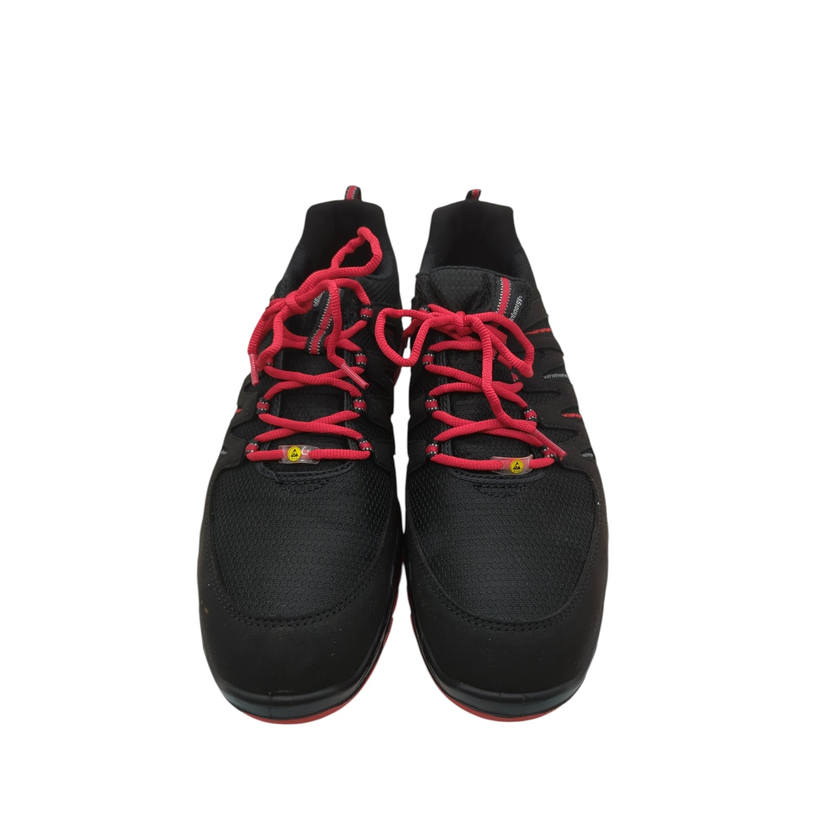 ELTEN Maddox Low ESD S3 Sicherheitsschuhe Schwarz Rot Größe 48