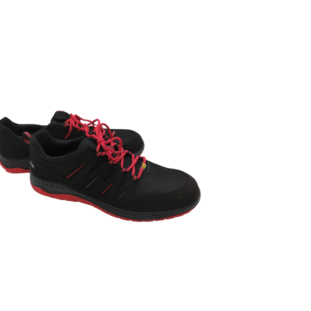 ELTEN Maddox Low ESD S3 Sicherheitsschuhe Schwarz Rot Größe 48