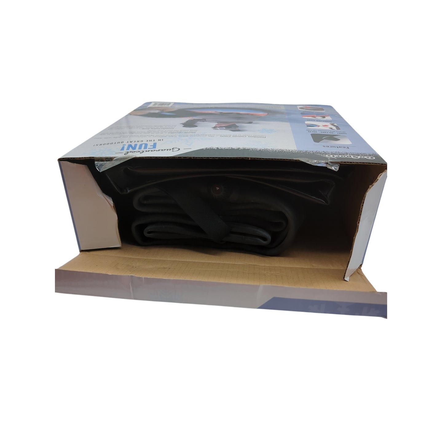 GoSports 111,8 cm Winter-Schneeschlauch robust mit Premium-Leinenbezug