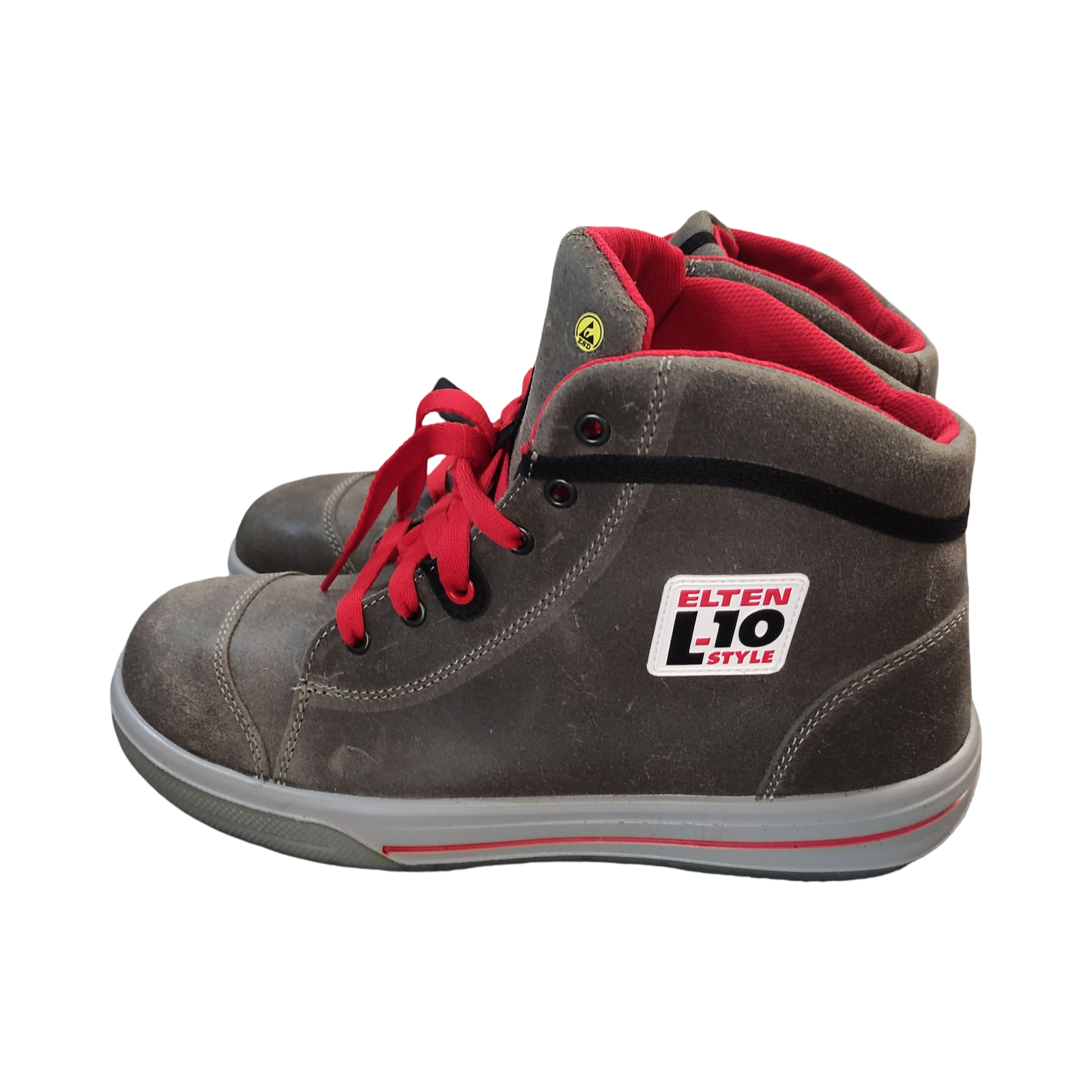 ELTEN VINTAGE Mid ESD S3 761071 Sicherheitsschuhe Grau Größe 43