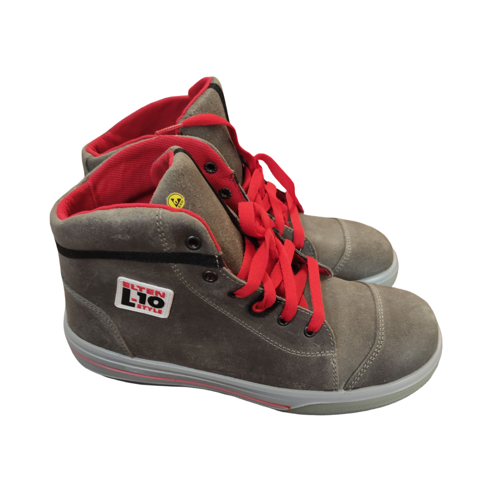 ELTEN VINTAGE Mid ESD S3 761071 Sicherheitsschuhe Grau Größe 43