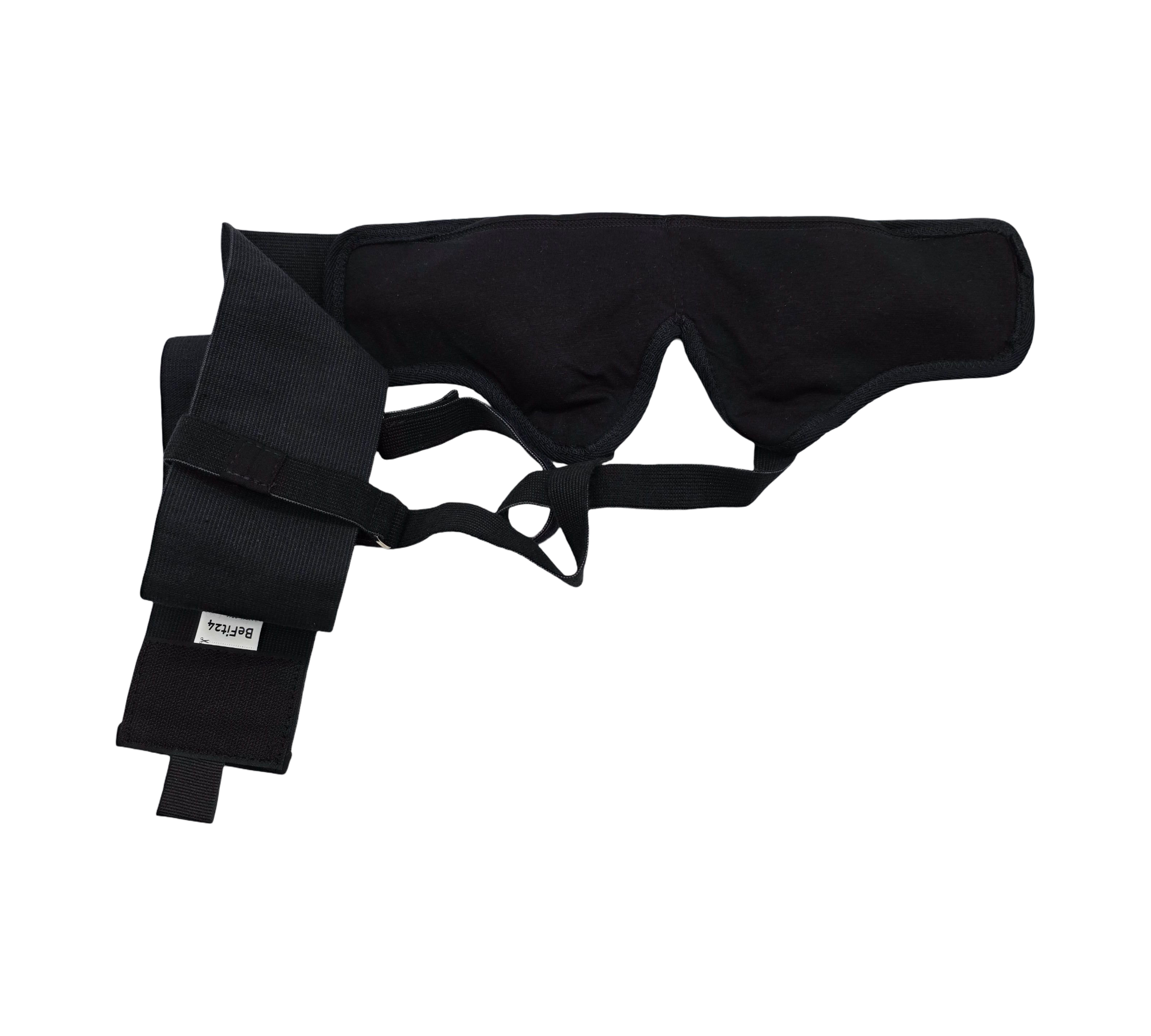BeFit24 Hernia Belt for Men, Black, Size 2