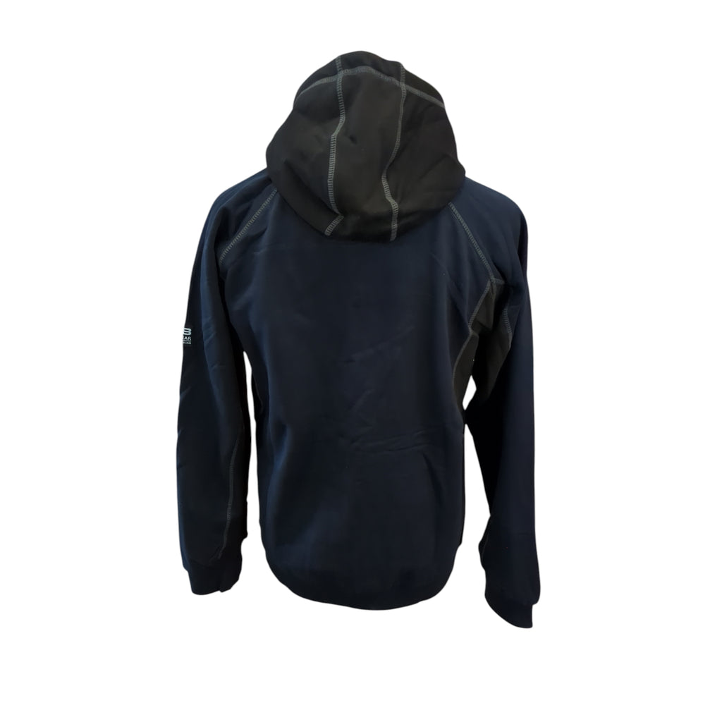 JCB Horton Arbeitshoodie Herren Schwarz Navy Größe M