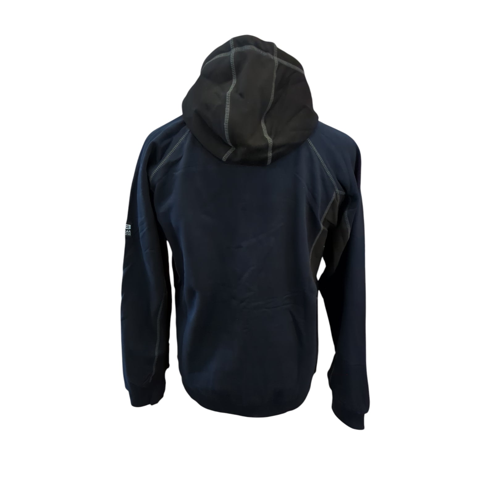 JCB Horton Arbeitshoodie Herren Schwarz Navy Größe M
