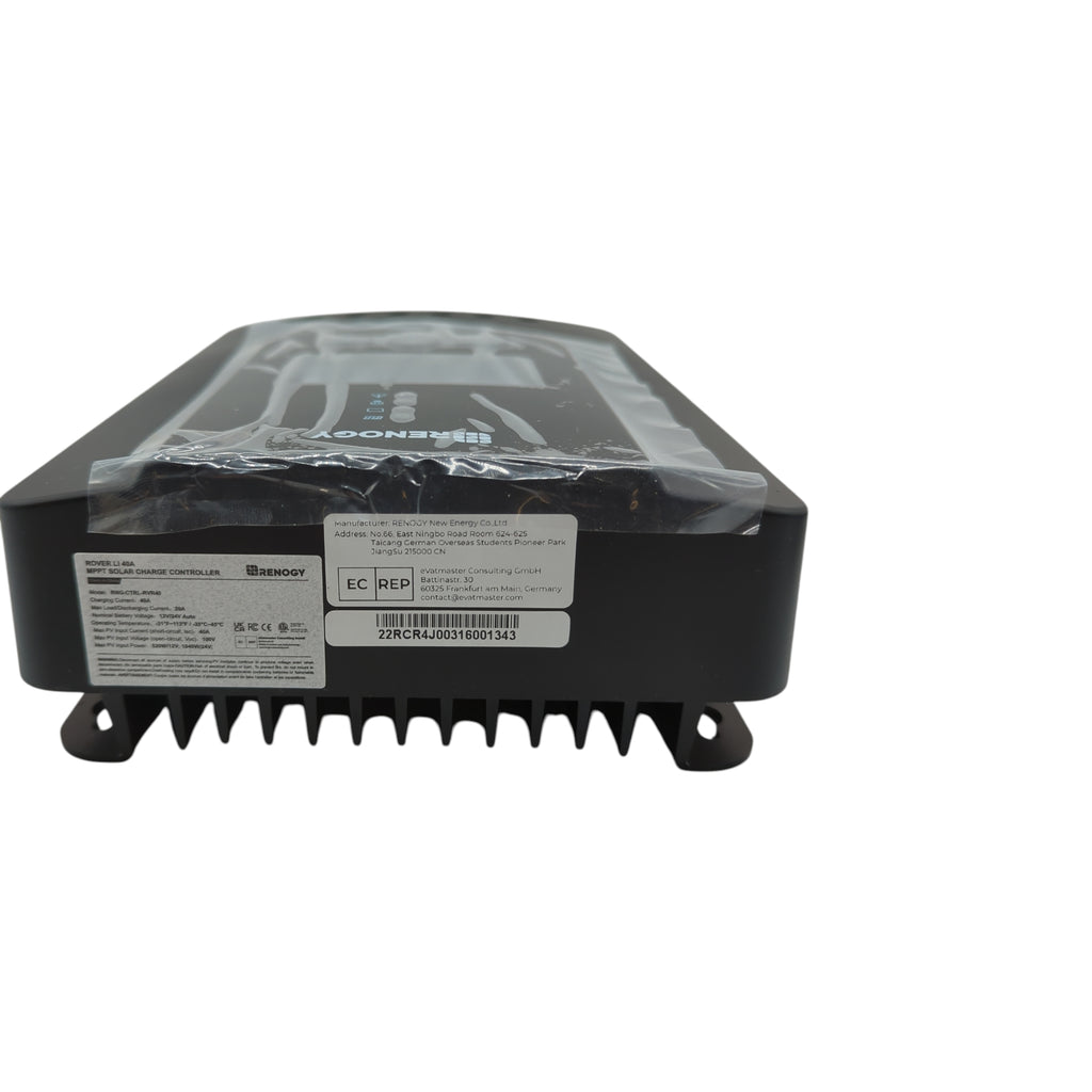Renogy 40A MPPT Solarladeregler 12/24V Bluetooth LCD AGM Gel Lithium