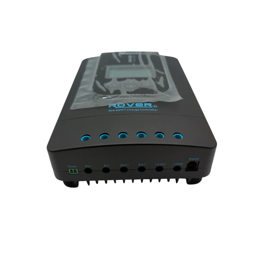 Renogy 40A MPPT Solarladeregler 12/24V Bluetooth LCD AGM Gel Lithium