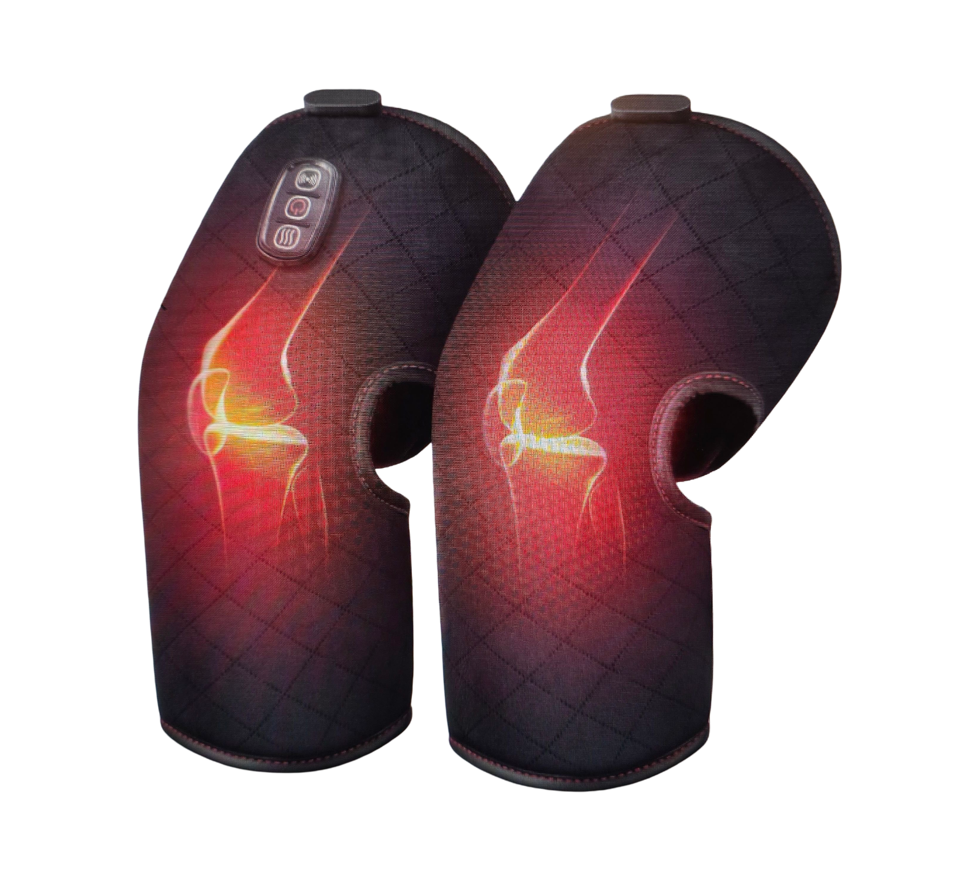 COMFIER Knie Massagegerät Vibration Wärme einstellbar Gelenk Schmerzen