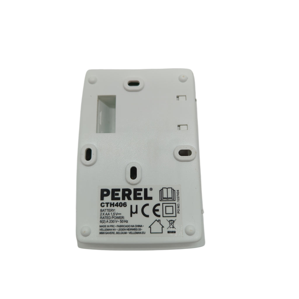 Perel Digitaler Thermostat, weiß