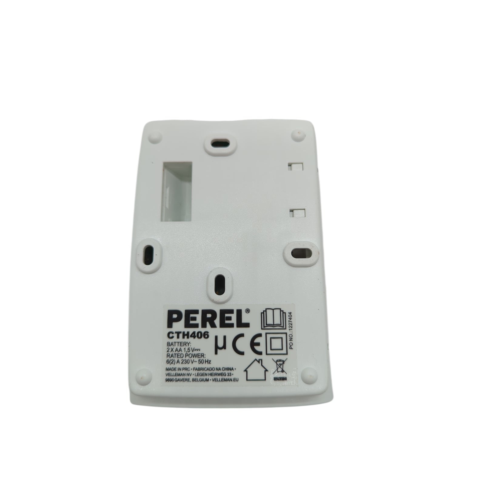 Perel Digitaler Thermostat, weiß