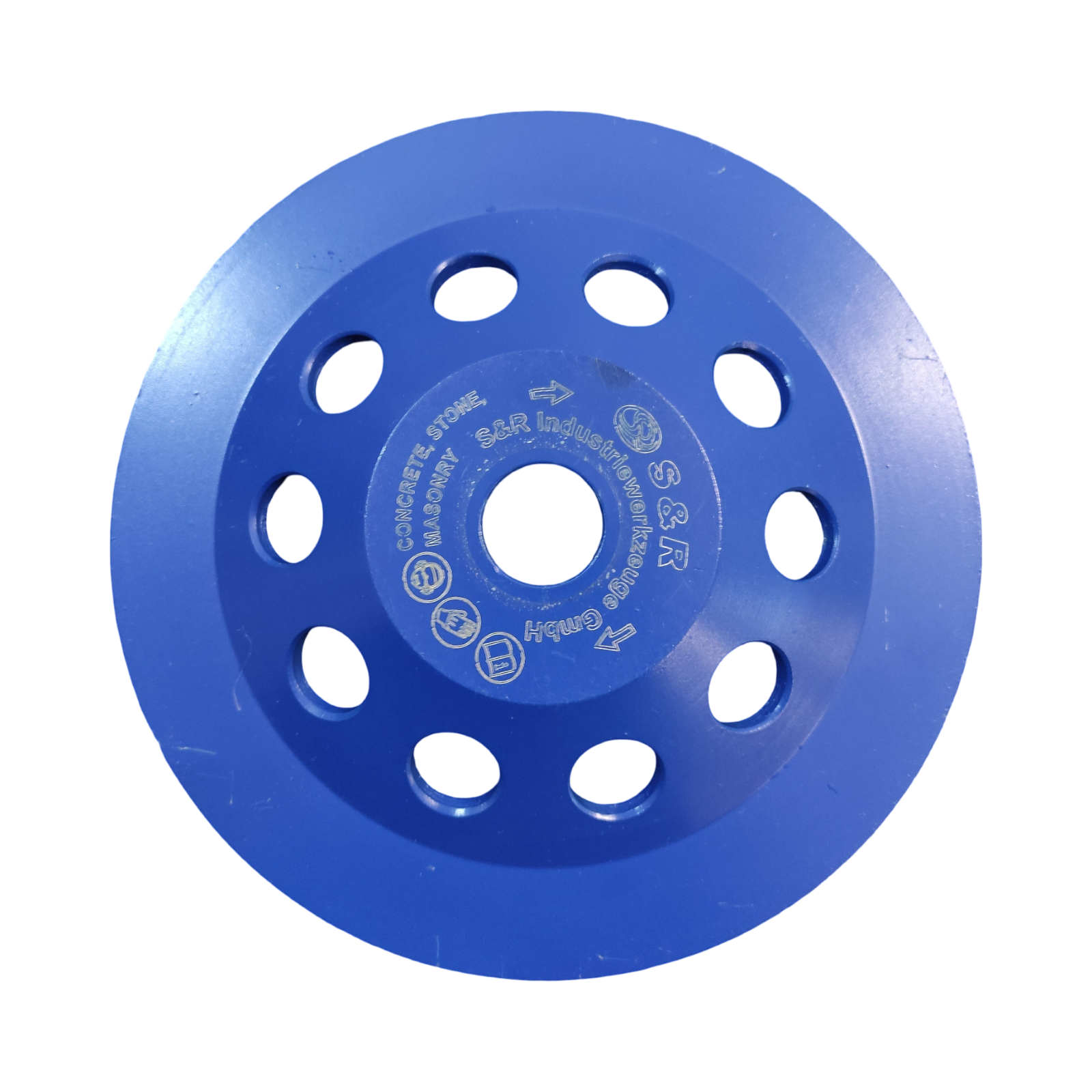 S&R Diamond Grinding Cup Wheel 180mm Concrete Granite Natural Stone Screed Angle Grinder