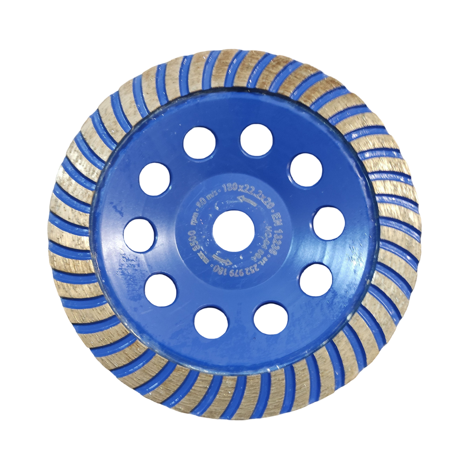S&R Diamond Grinding Cup Wheel 180mm Concrete Granite Natural Stone Screed Angle Grinder
