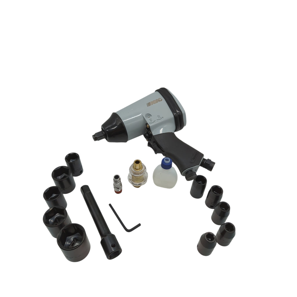 ABAC G-101 Druckluft Schlagschrauber 1/2 Zoll Set Koffer