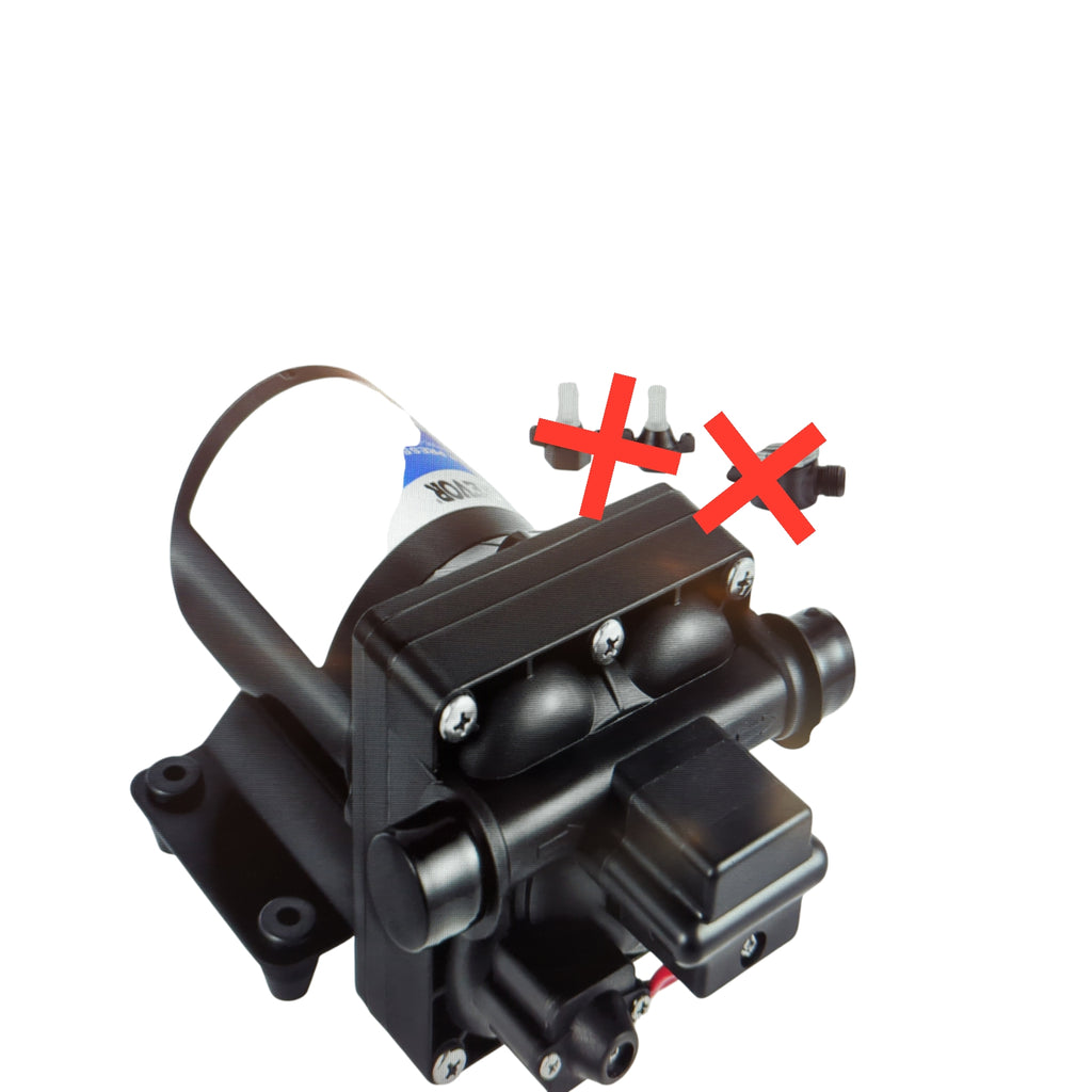 VEVOR Water Pump 12V 4GPM 55PSI Pressure Pump Camping Spray Pump