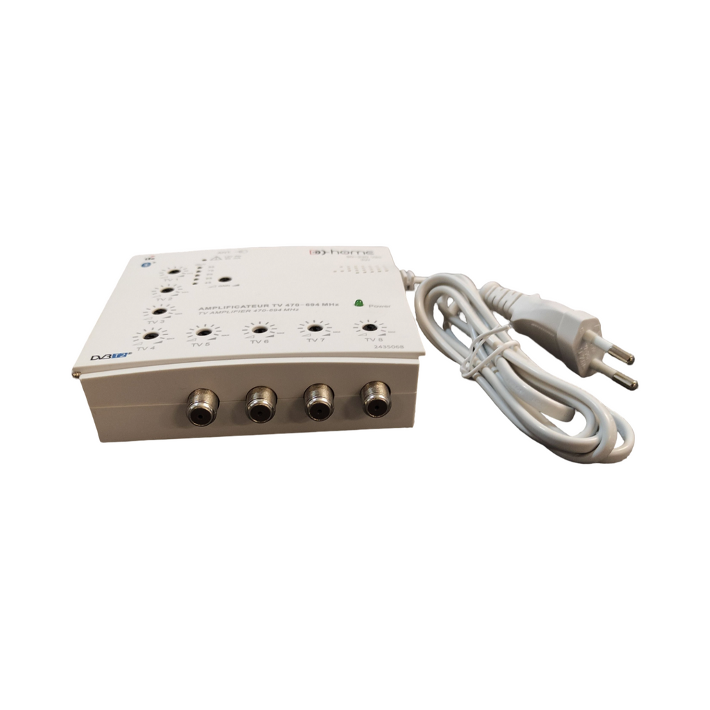 D-Home TV Amplifier 8 Outputs 22dB Indoor 4G 5G Filter