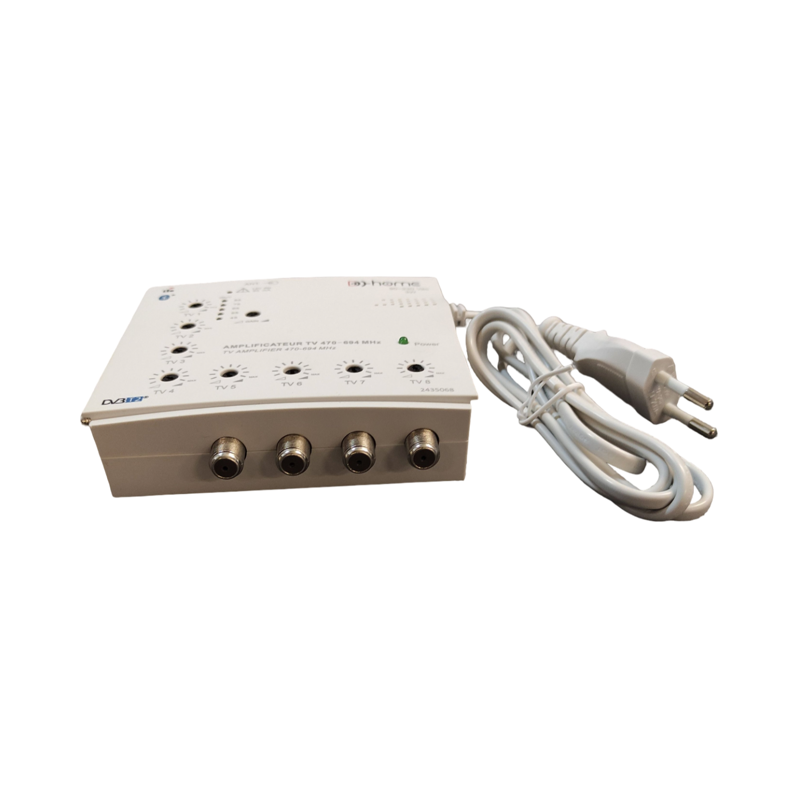 D-Home TV Amplifier 8 Outputs 22dB Indoor 4G 5G Filter
