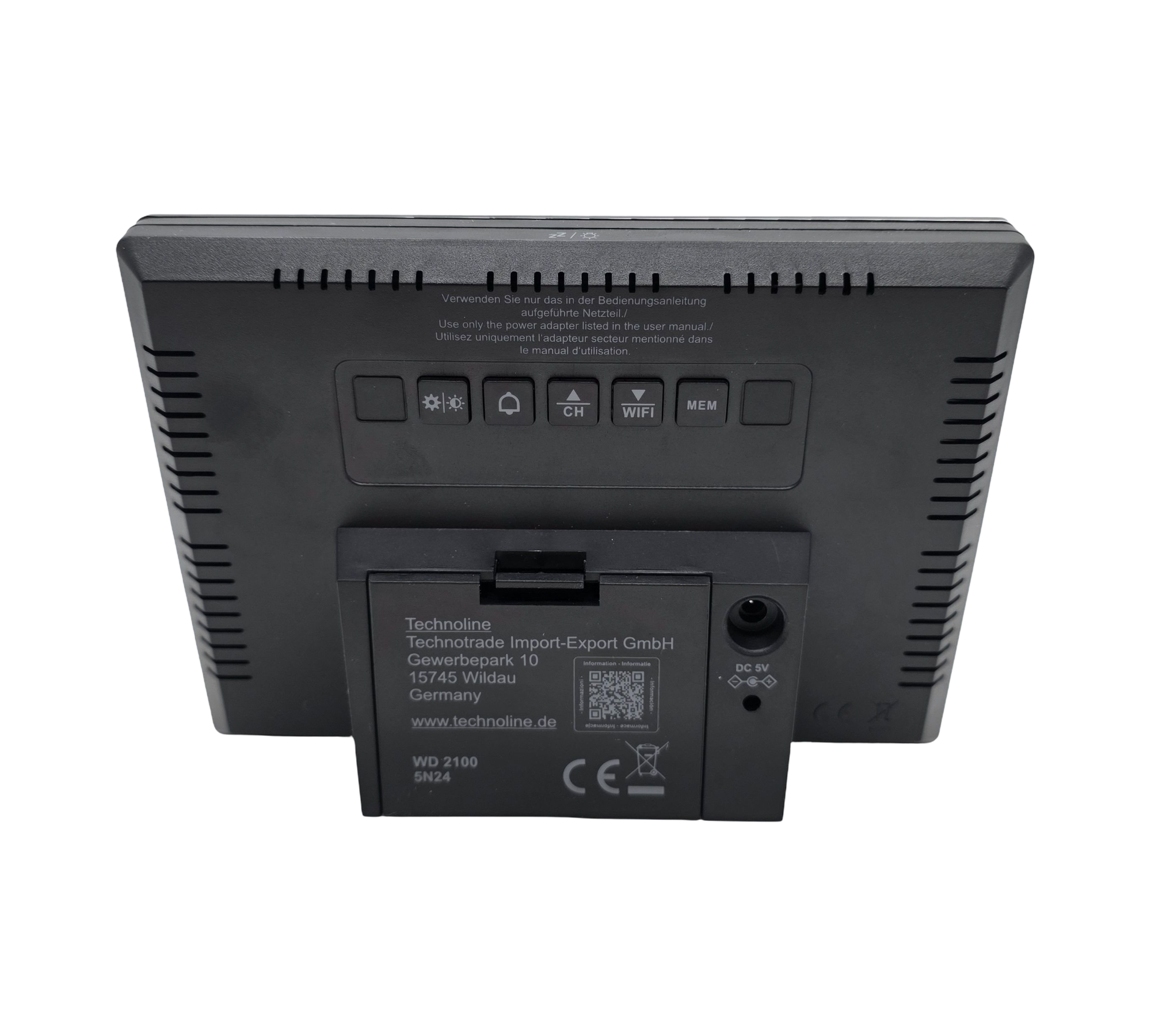 WD2100 Internet Wetterstation Display Smartphone Tablet Wetter App