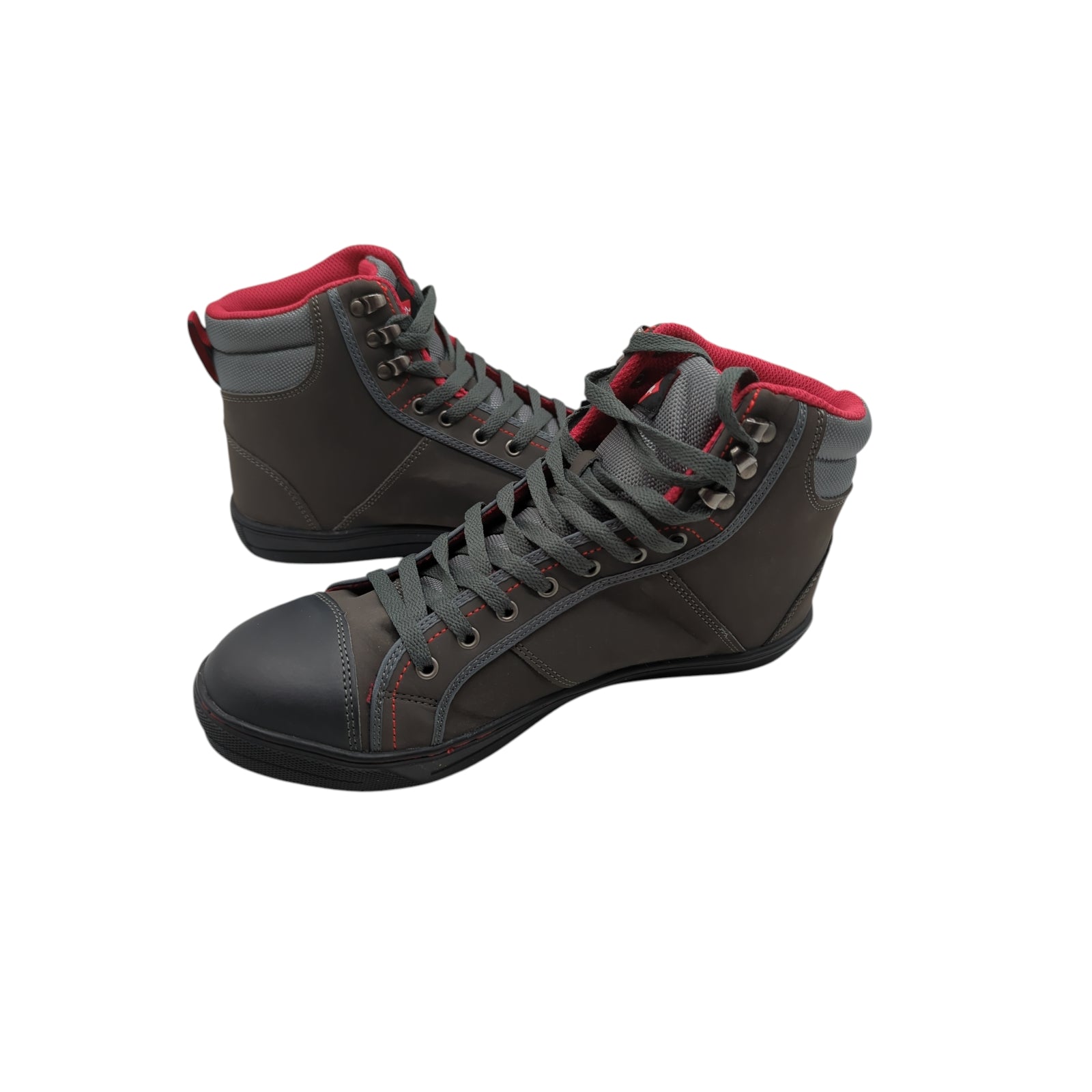 Lee Cooper Retro Baseball Sicherheitssneaker Grau Größe 41