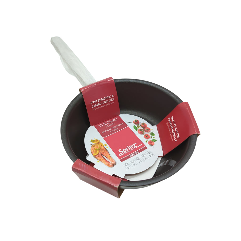 Spring Vulcano Classic Sauteuse 20 cm 5-Lagen antihaftbeschichtet
