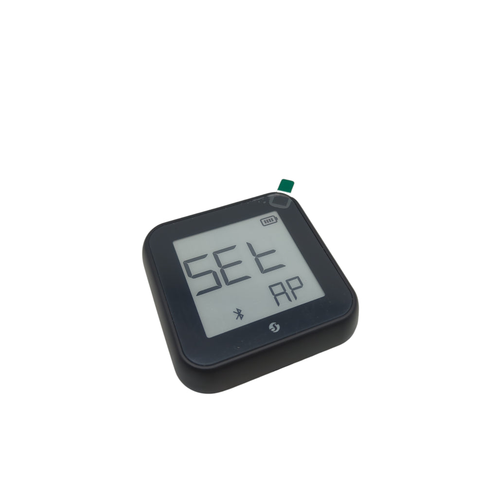Shelly H&T Gen3 Noir Temperatur Feuchtigkeitssensor WLAN Bluetooth