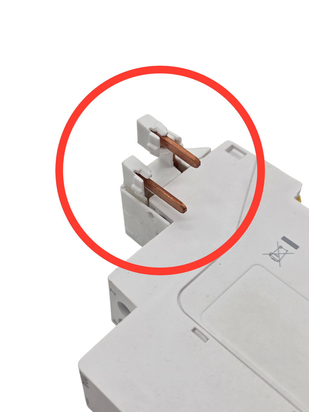 Schneider Electric R9PCTH20 Circuit Breaker, White