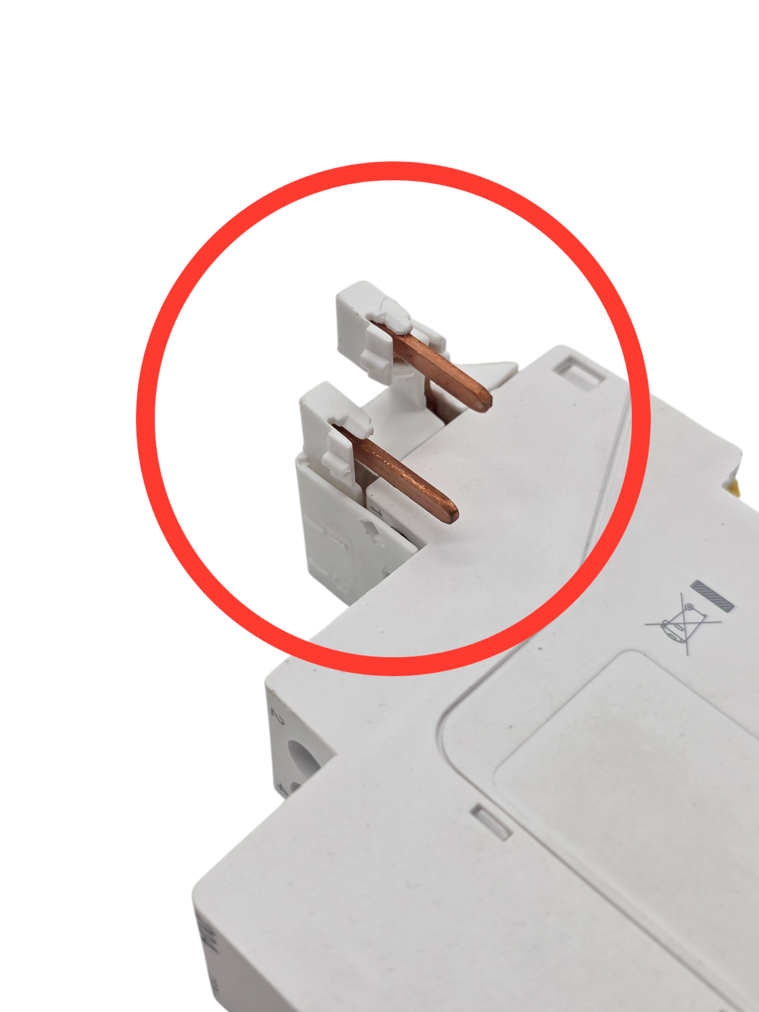 Schneider Electric R9PCTH20 Circuit Breaker, White