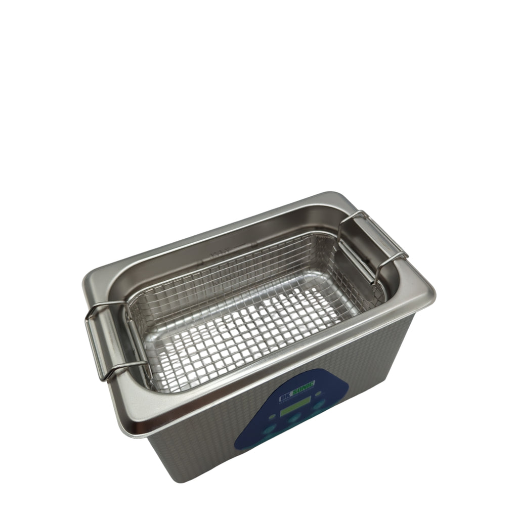 DK SONIC Ultraschallreiniger 900ml Uhren Brillen Schmuck Münzen Rasierer