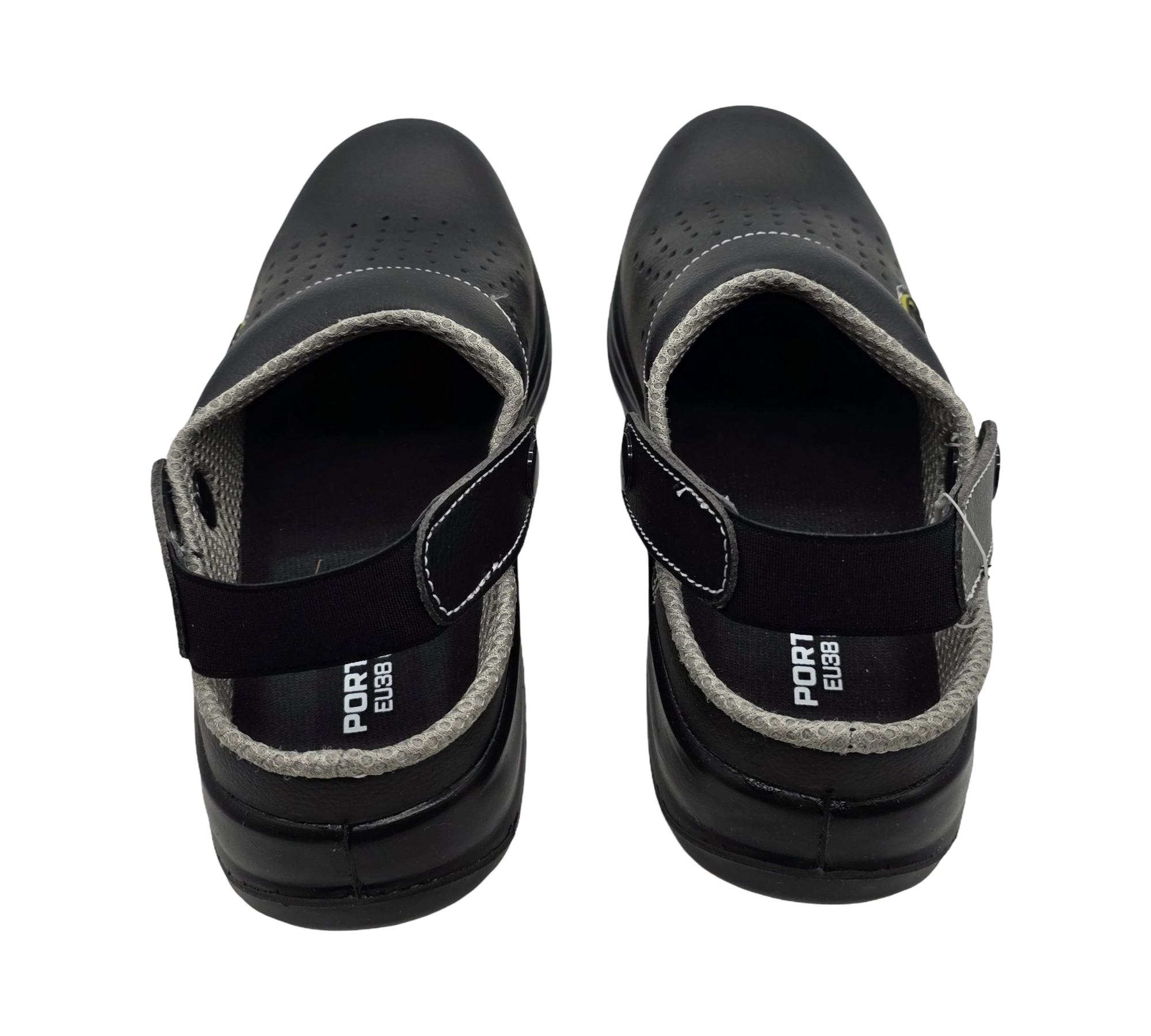 PORTWEST Sicherheits-Clogs ESD SB AE belüftet Schwarz Größe 38