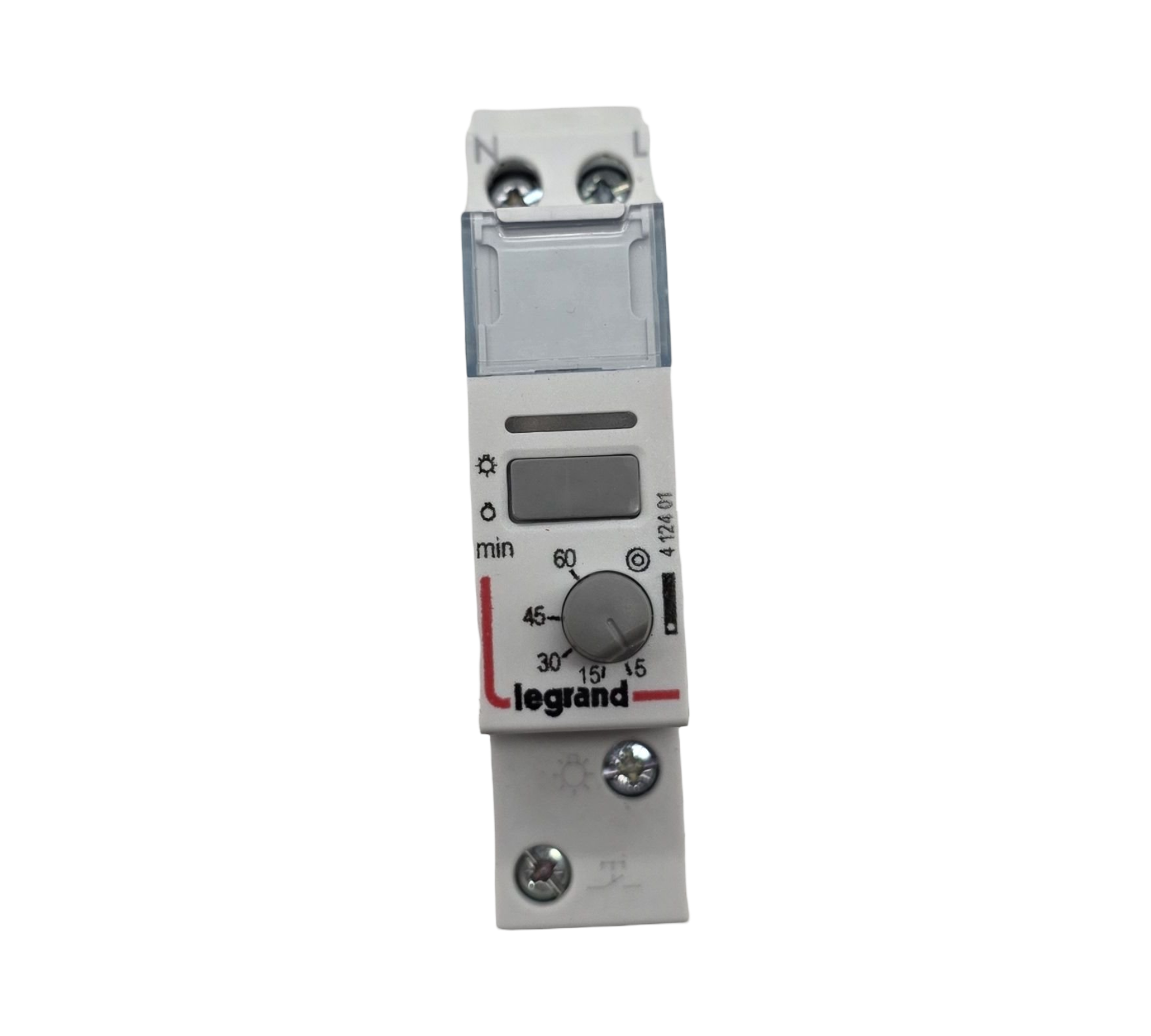 Zeitschalt Lastschalter 230V 16A 1P 1 Modul Schraubanschluss