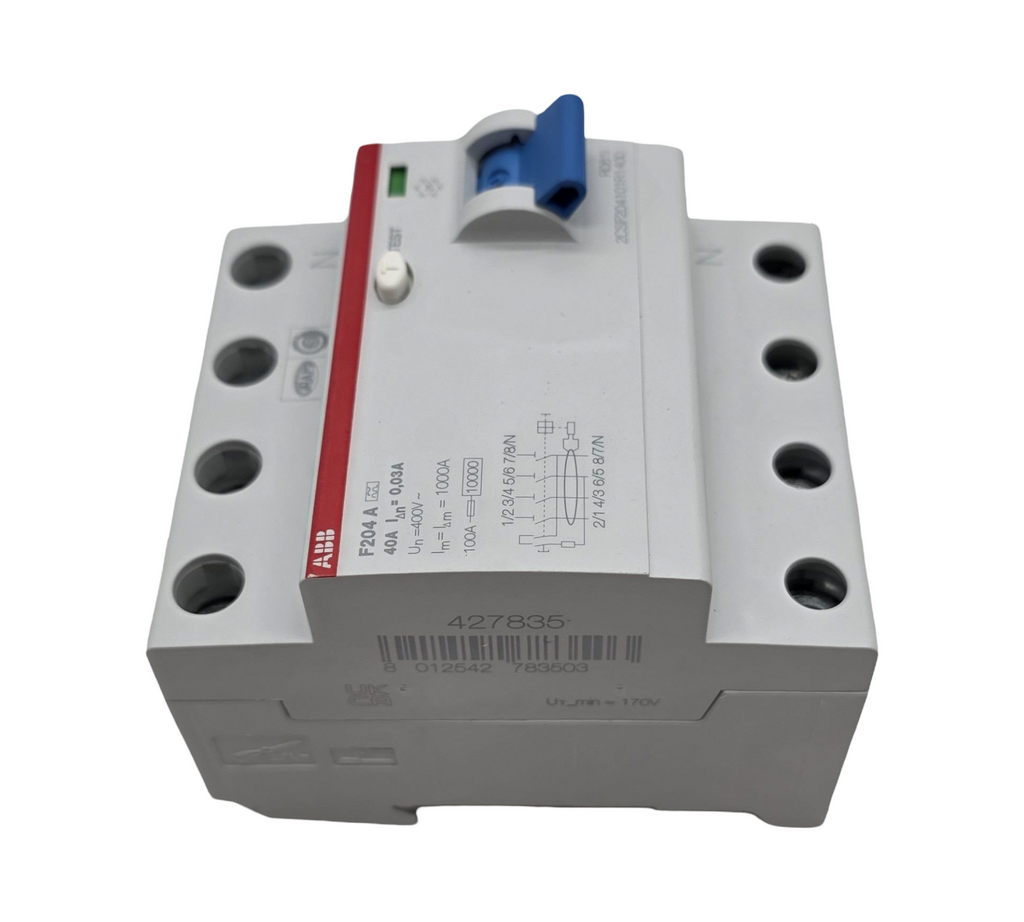 ABB 2CSF204101R1400 FI-Schutzschalter 4-polig 40A 30mA 230/400V