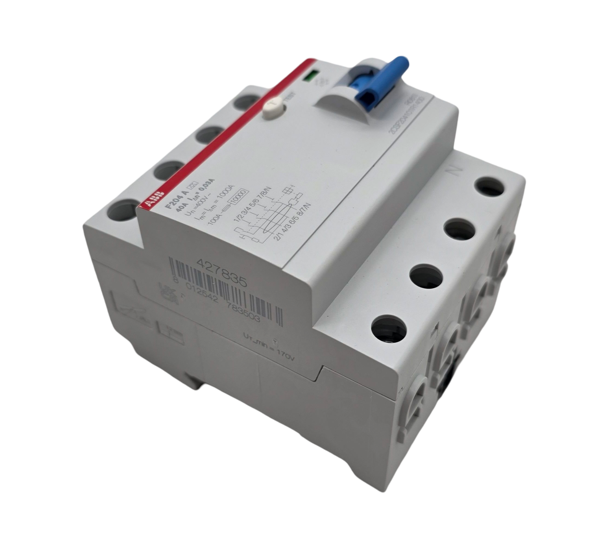 ABB 2CSF204101R1400 FI-Schutzschalter 4-polig 40A 30mA 230/400V