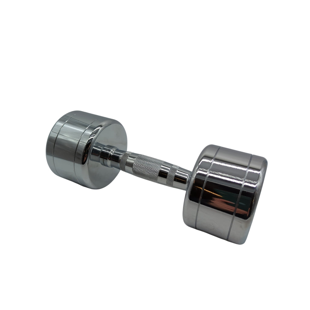 Trendy Sport Chrom Kurzhantel - 1 Stück - 8,0 kg