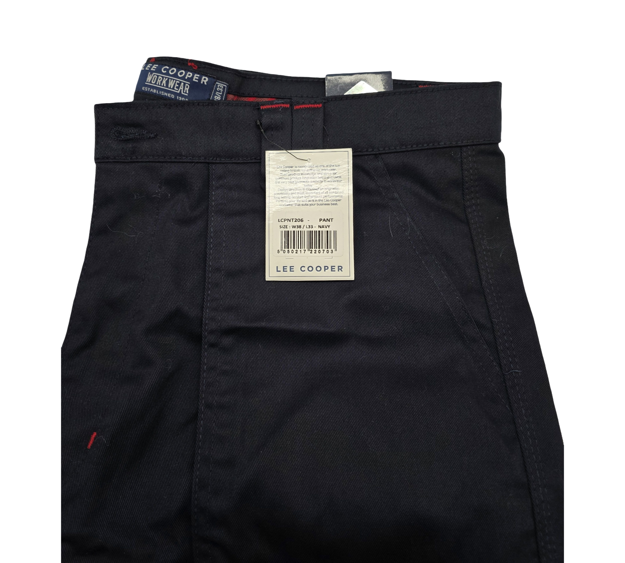 Lee Cooper LCPNT206 Arbeitshose Cargo Marine 38W 33L Mehrfachtaschen