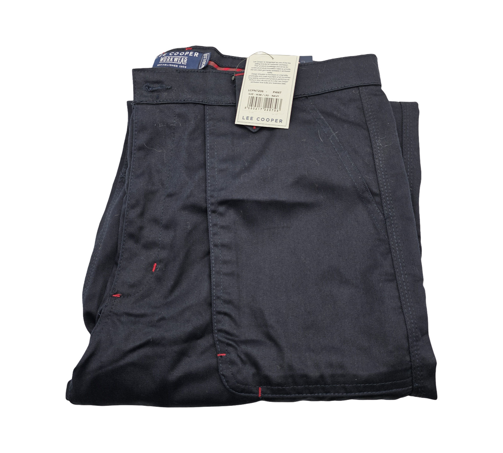 Lee Cooper LCPNT206 Arbeitshose Cargo Marine 38W 33L Mehrfachtaschen