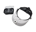 GIMA 2 LED Stirnband Lupenbrille beleuchtet mit 5 Linsen