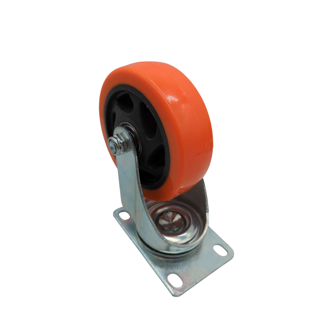 Möbelrollen 4 Stück 100mm 360° Drehung Tragkraft 360kg Schrauben