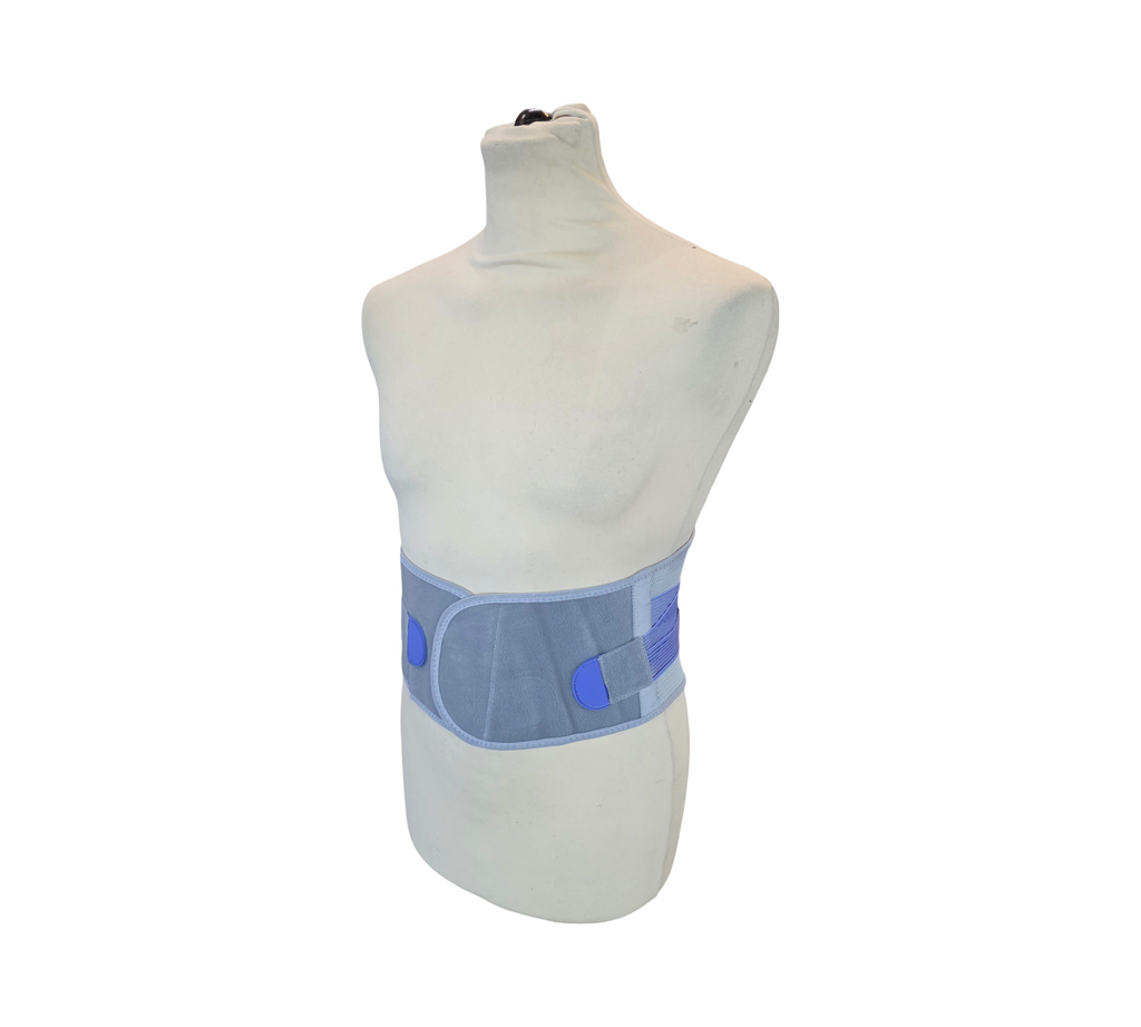 FREETOO Rückenstützgürtel Rückenbandage 3D gestrickt Lila Größe S