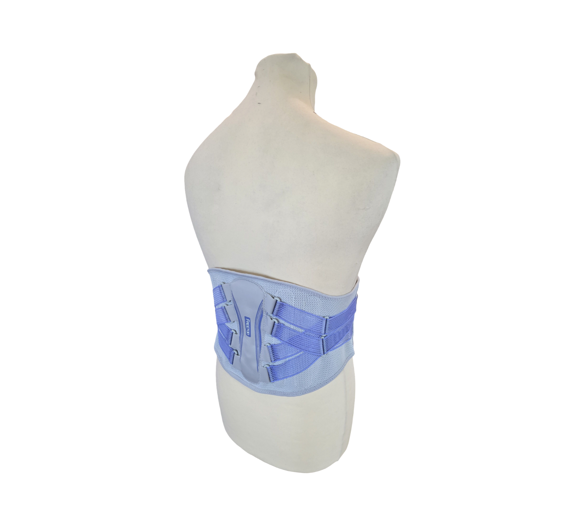 FREETOO Rückenstützgürtel Rückenbandage 3D gestrickt Lila Größe S