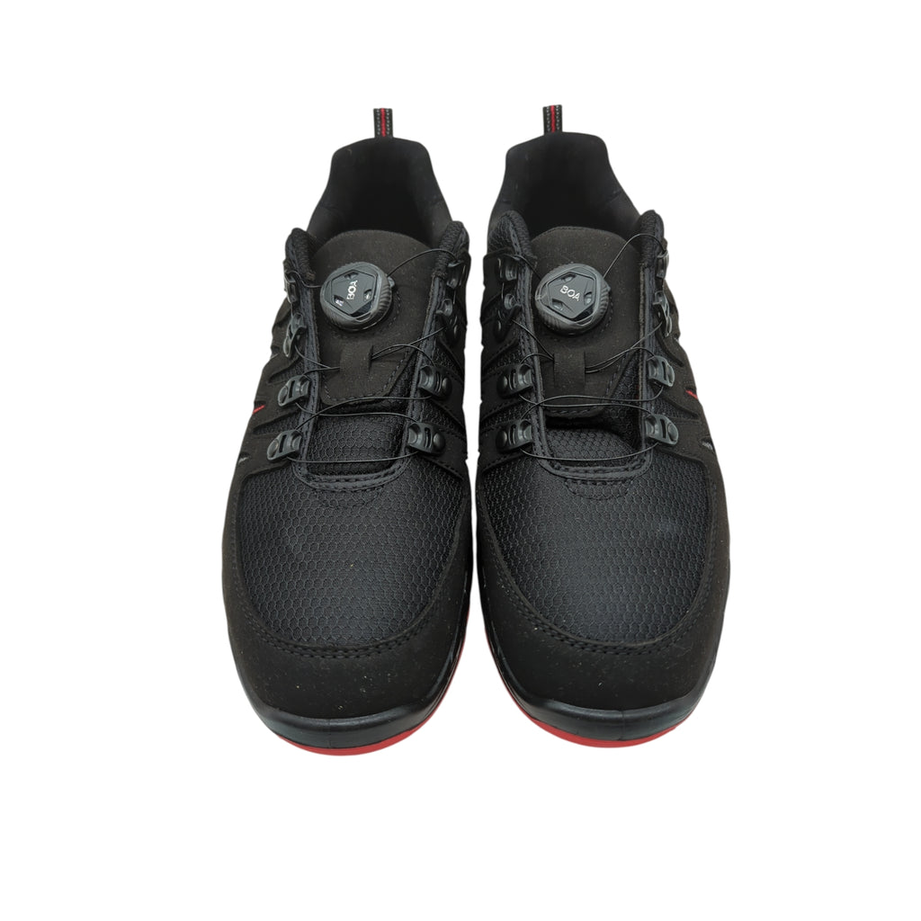 ELTEN MADDOX BOA Low Sicherheitsschuhe S3 ESD Schwarz Rot 43