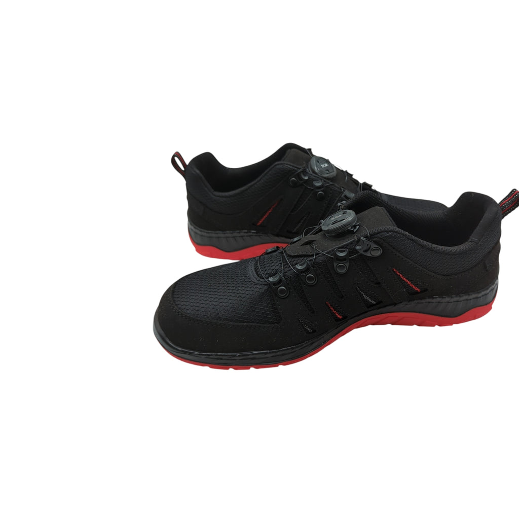 ELTEN MADDOX BOA Low Sicherheitsschuhe S3 ESD Schwarz Rot 43