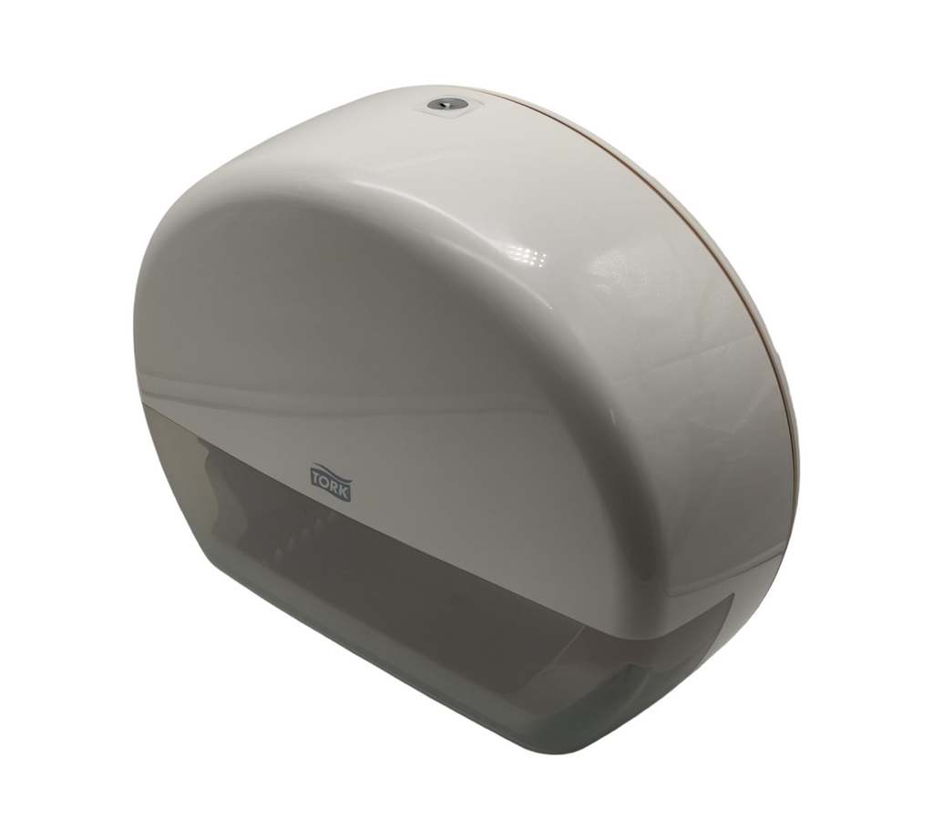 Tork Mini-Jumbo Toilettenpapierspender T2 Elevation 555000 Weiß