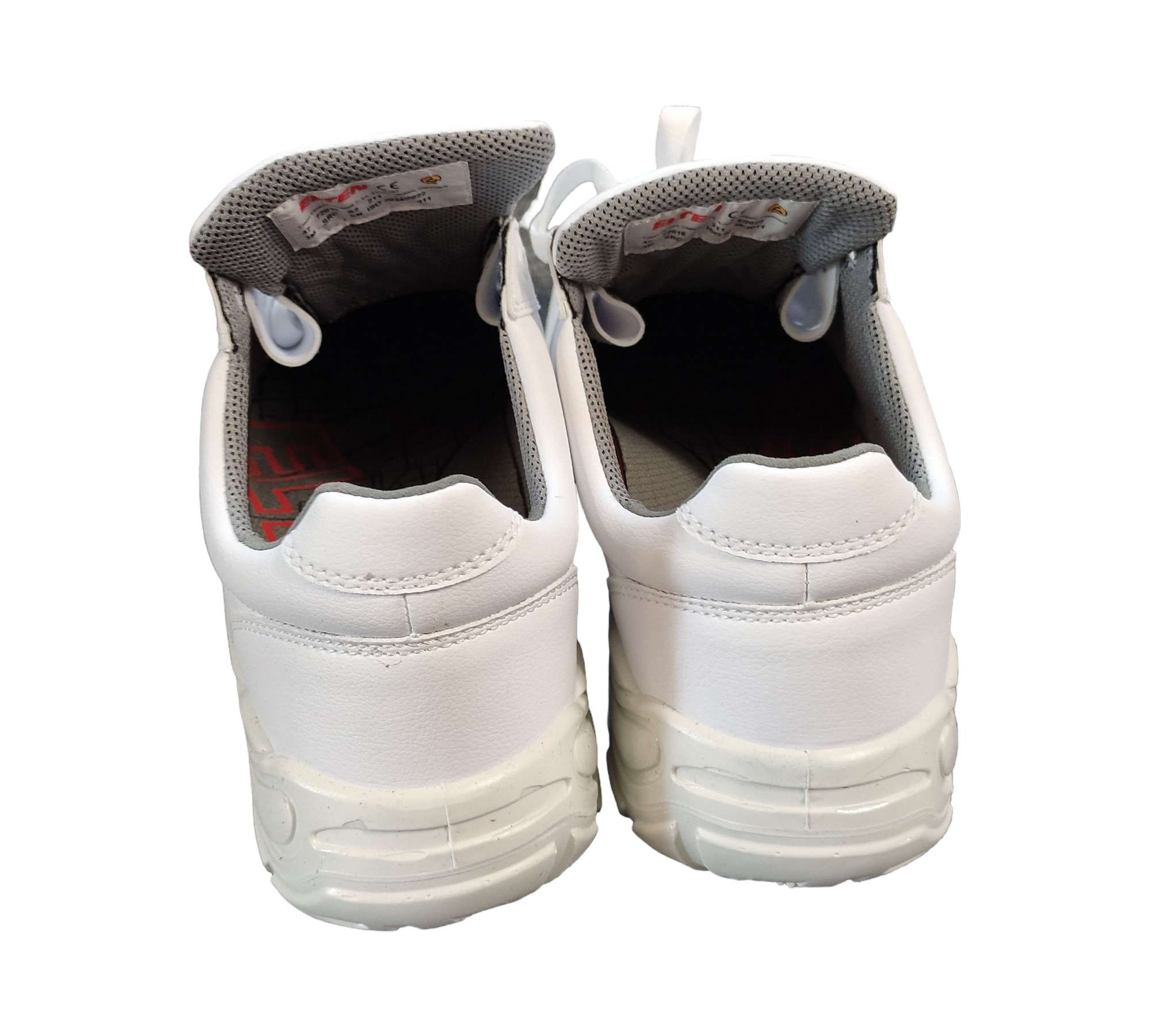 ELTEN WHITE Loop Low Sicherheitsschuhe S2 ESD Stahlkappe Weiß 47