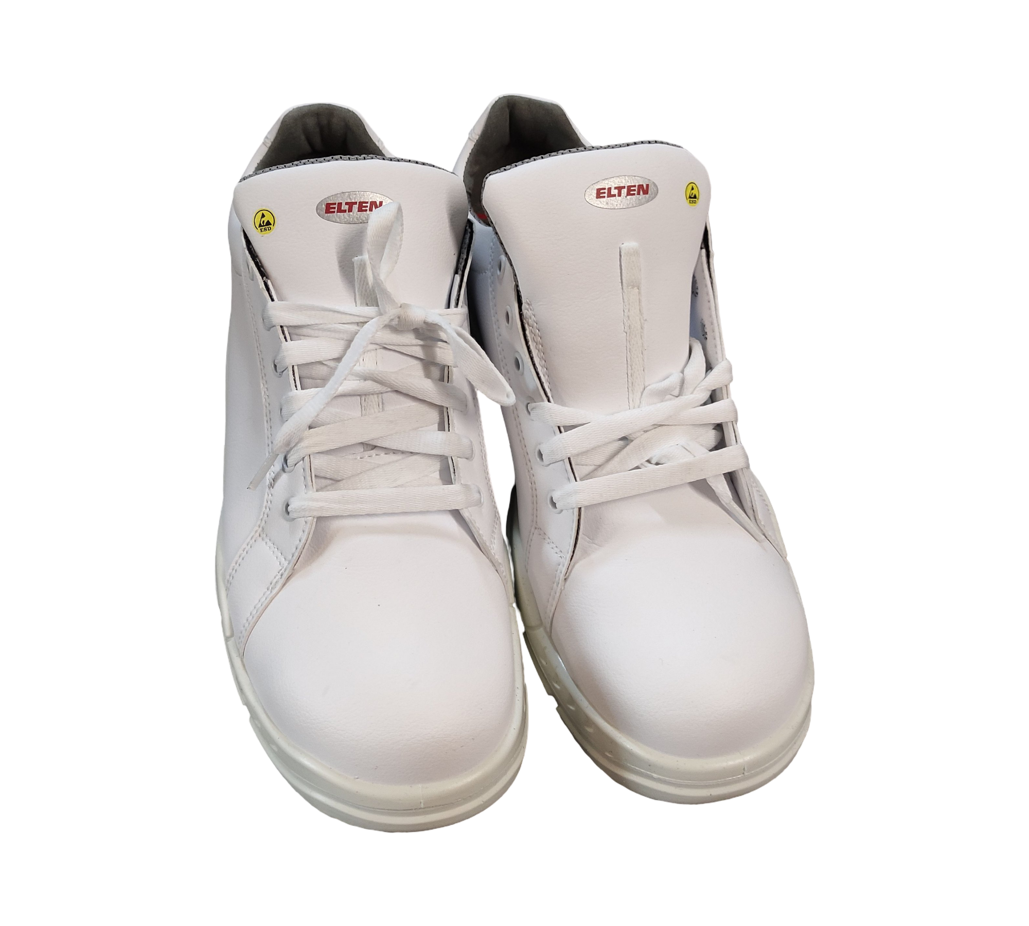 ELTEN WHITE Loop Low Sicherheitsschuhe S2 ESD Stahlkappe Weiß 47